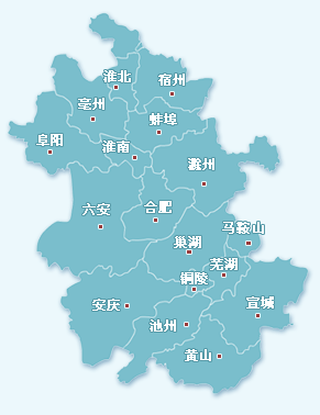 安徽天气预报地图