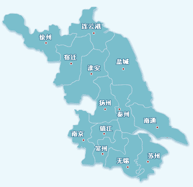 江苏天气预报地图