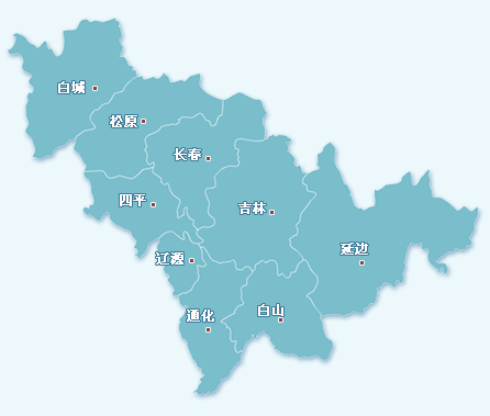 吉林天气预报地图